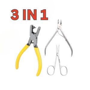 ₱ 299.00 ONLY Gamefowl Kit Chicks toe puncher / Chicken Rooster nose marker / Feather scissor for Rooster 3 in 1