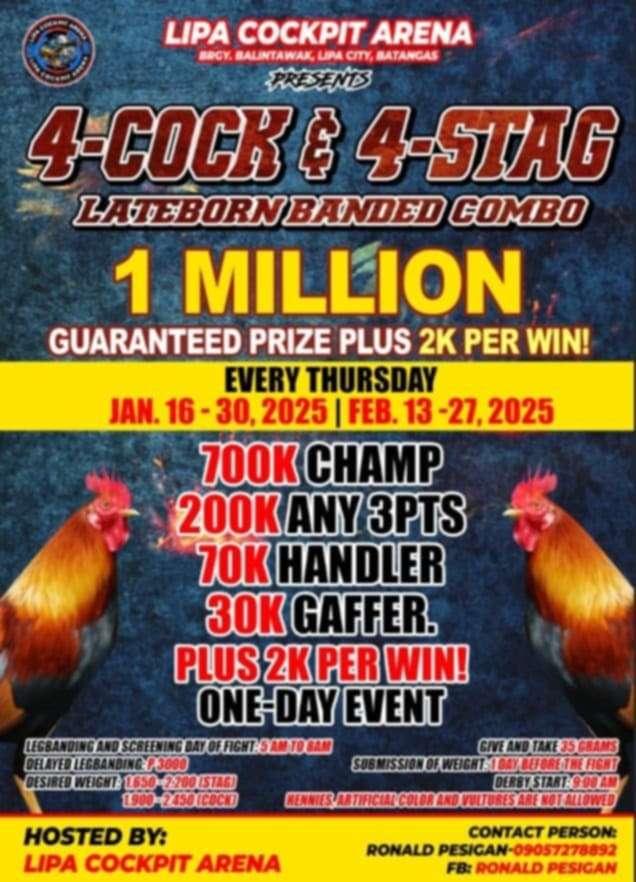 Feb 27, 1M Guaranted Prize!