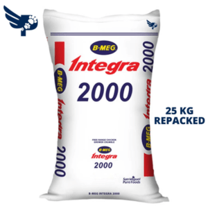 ₱ 1,140.00 B-MEG Integra 2000 Range Chicken Grower Crumble 25KG