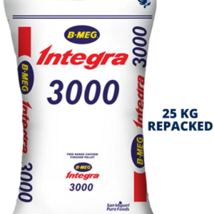 ₱1,060 ONLY B-MEG Integra 3000 Free Range Chicken Finisher Pellet 25KG