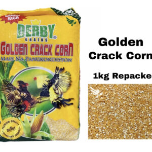 ₱74.86 ONLY Derby Grains Golden Crack Corn 1KG REPACKED